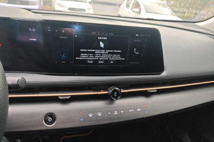 Used Nissan ARIYA 2022 Two-Wheel Drive Long Range Top-Tier Version Audio And AC Panel