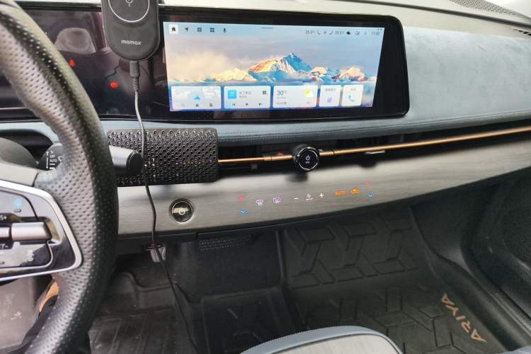 Used Nissan ARIYA 2022 Four-Wheel-Drive High-Performance Top-Tier Model Audio And AC Panel