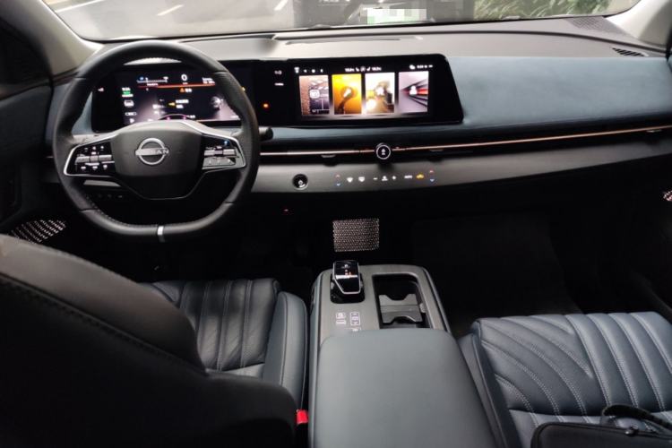 Used Nissan ARIYA 2022 Four-Wheel-Drive High-Performance Top-Tier Model Center Console