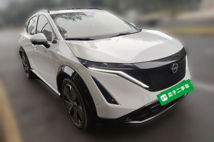 Used Nissan ARIYA 2022 Four-Wheel-Drive High-Performance Top-Tier Model Front Right 45 Deg