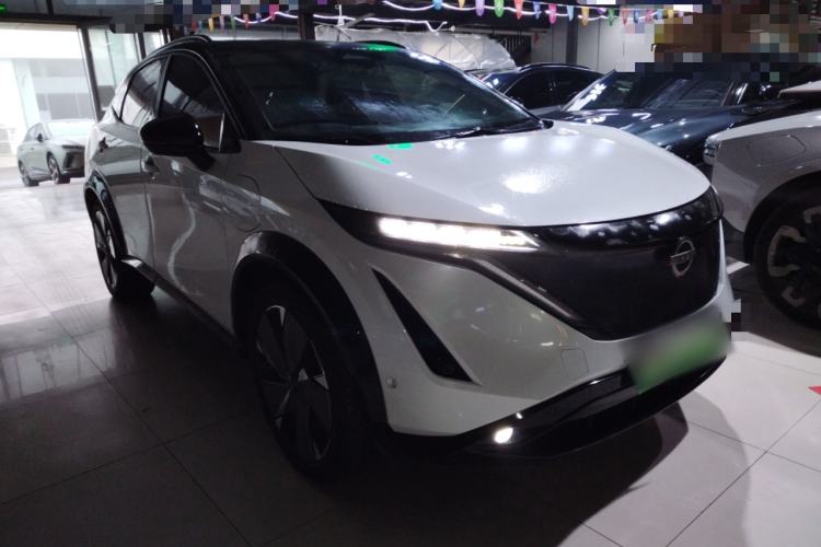Used Nissan ARIYA 2022 Four-Wheel-Drive High-Performance Top-Tier Model Front Right 45 Deg