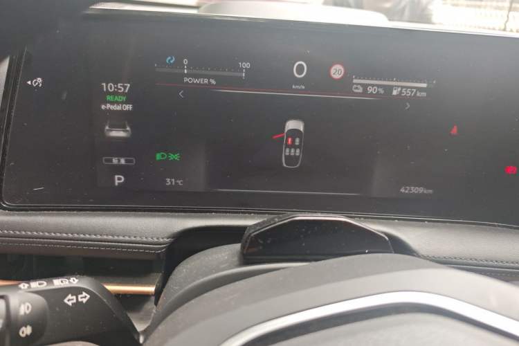 Used Nissan ARIYA 2022 Four-Wheel Drive High-Performance Version Instrument Cluster