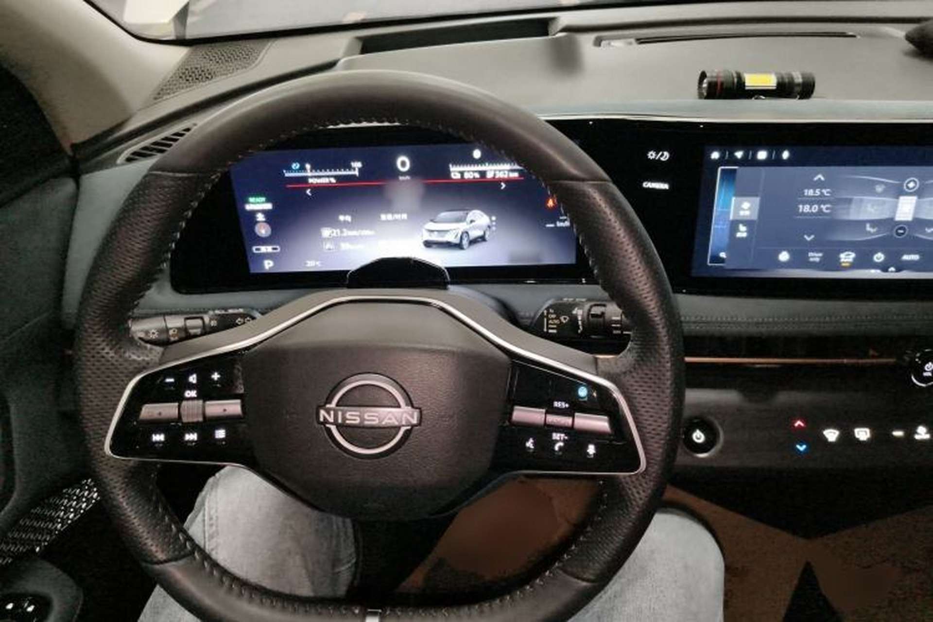 Used Nissan ARIYA 2022 Four-Wheel-Drive High-Performance Top-Tier Model Steering Wheel