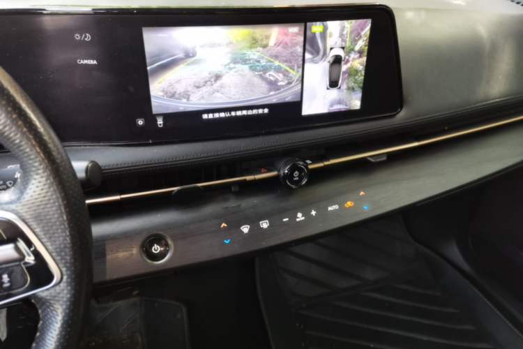 Used Nissan ARIYA 2022 Two-Wheel Drive Long Range Top-Tier Version Audio And AC Panel