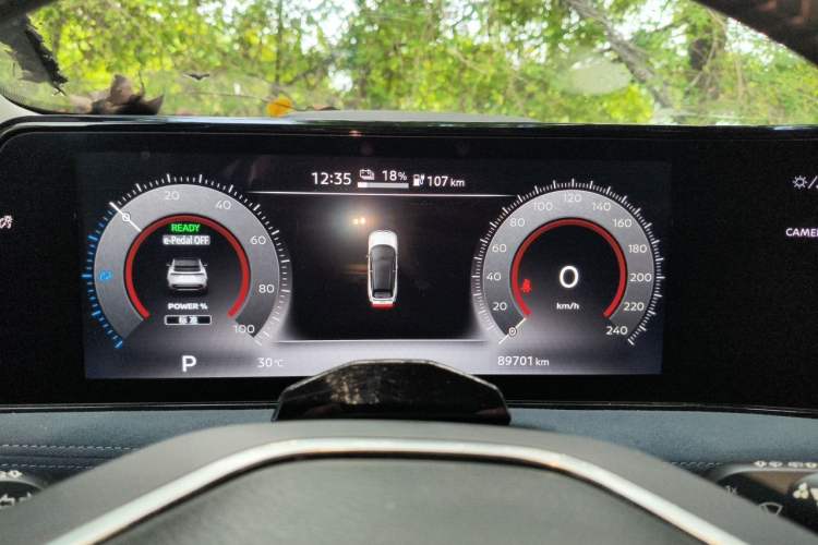 Used Nissan ARIYA 2022 Two-Wheel Drive Long Range Top-Tier Version Instrument Cluster