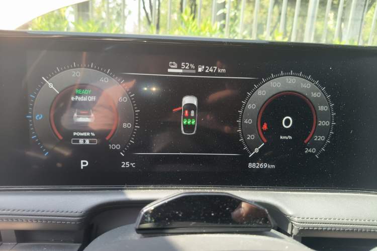 Used Nissan ARIYA 2022 Two-Wheel Drive Long Range Top-Tier Version Instrument Cluster