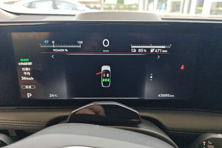 Used Nissan ARIYA 2022 Two-Wheel Drive Long Range Top-Tier Version Instrument Cluster
