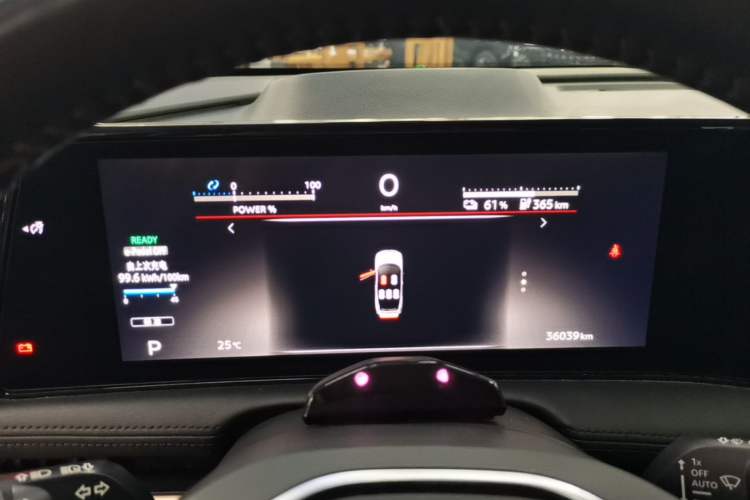 Used Nissan ARIYA 2022 Two-Wheel Drive Long Range Top-Tier Version Instrument Cluster