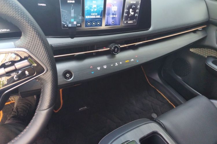 Used Nissan ARIYA 2023 600 Plus Audio And AC Panel