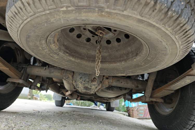 Used Nissan D22 2011 2.4L Gasoline Two-Wheel Drive Standard Version Chassis Rear