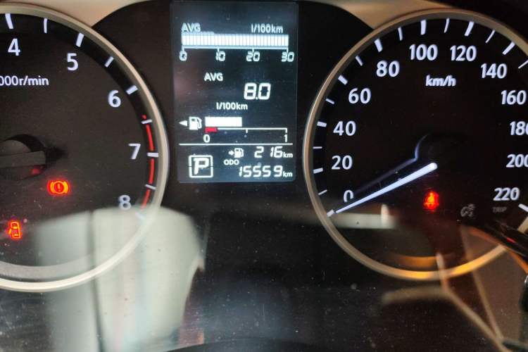 Used Nissan Kicks 2017 1.5L CVT Cool Enjoy Edition Odometer Close Up
