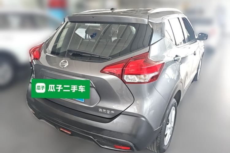 Used Nissan Kicks 2017 1.5L Manual Cool Dynamic Edition Rear Right 45 Deg