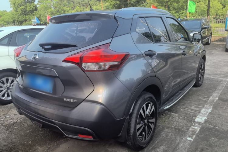Used Nissan Kicks 2017 1.5L Manual Cool Dynamic Edition Rear Right 45 Deg