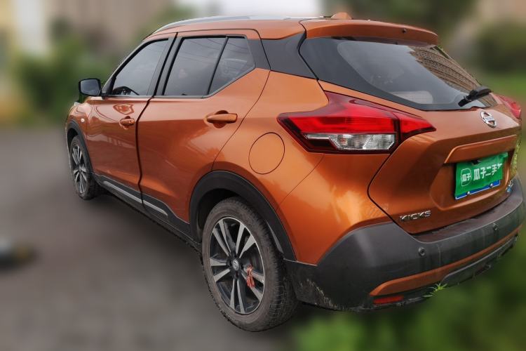 Used Nissan Kicks 2017 1.5L CVT Cool Enjoy Edition Rear Left 45 Deg