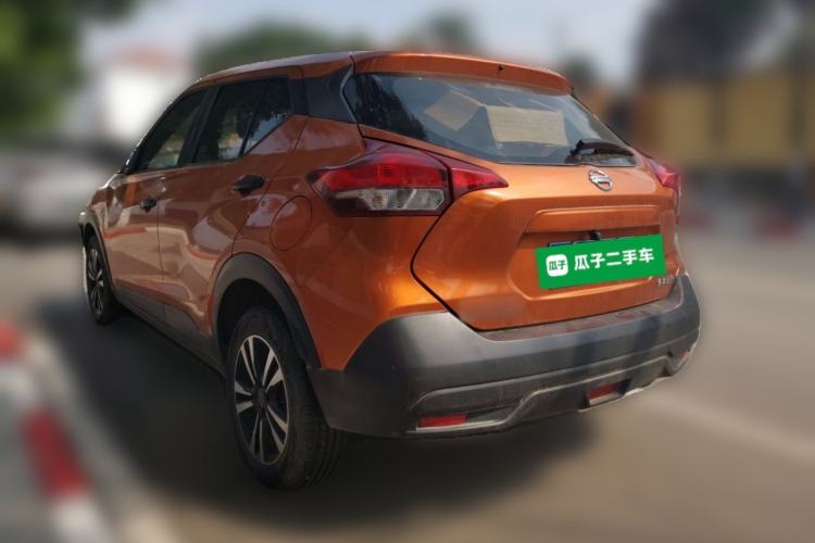Used Nissan Kicks 2017 1.5L Manual Cool Dynamic Edition Rear Left 45 Deg
