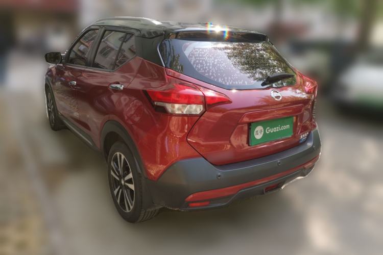Used Nissan Kicks 2017 1.5L CVT Smart Drive Edition Rear Left 45 Deg
