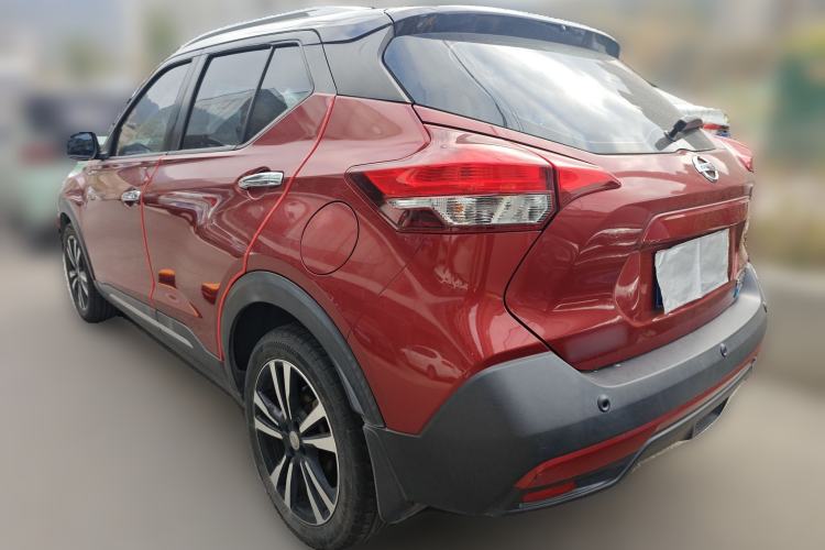 Used Nissan Kicks 2017 1.5L CVT Smart Drive Edition Rear Left 45 Deg