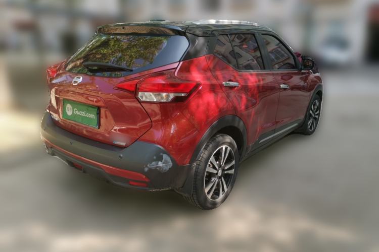 Used Nissan Kicks 2017 1.5L CVT Smart Drive Edition Rear Right 45 Deg