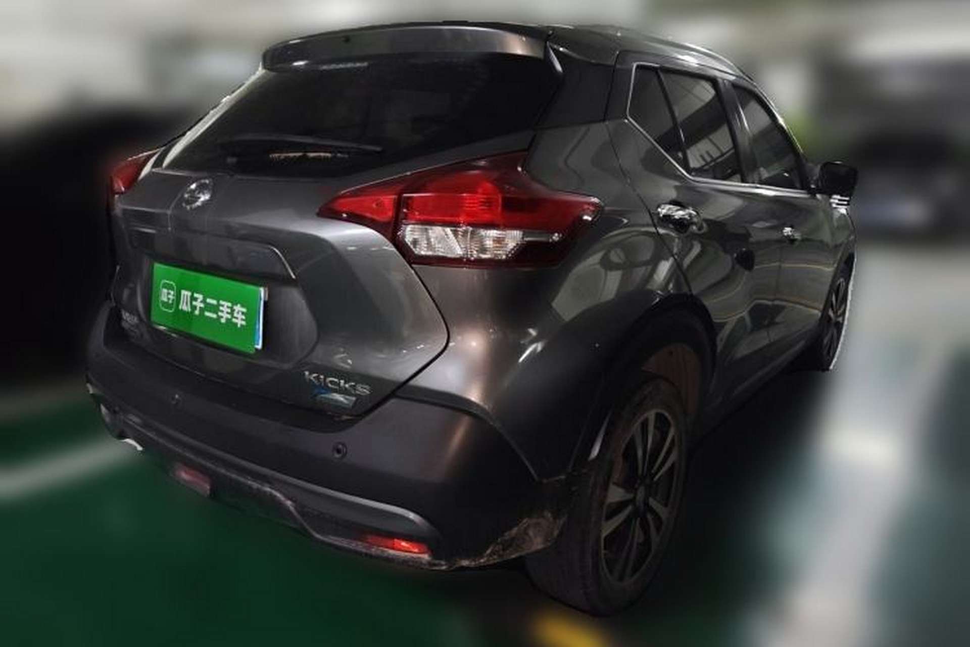 Used Nissan Kicks 2017 1.5L CVT Smart Edition Rear Right 45 Deg