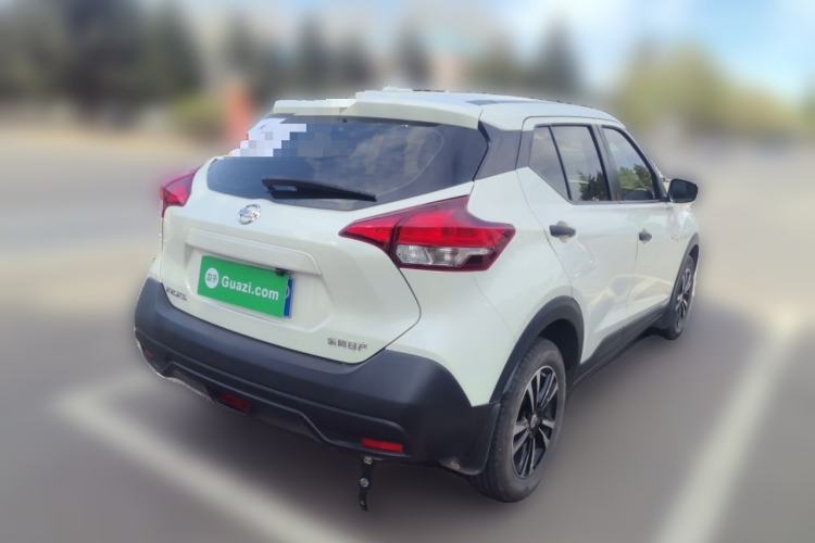 Used Nissan Kicks 2017 1.5L Manual Cool Dynamic Edition Rear Right 45 Deg