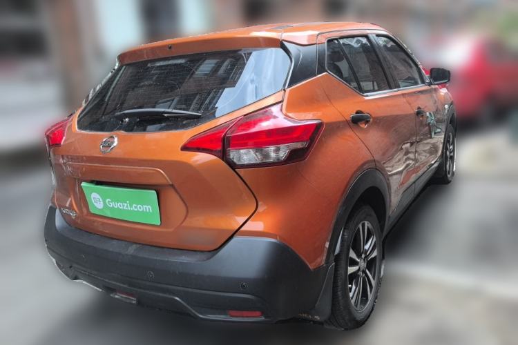 Used Nissan Kicks 2017 1.5L Manual Cool Dynamic Edition Rear Right 45 Deg