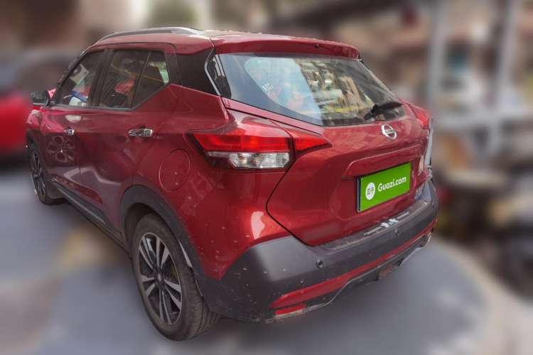 Used Nissan Kicks 2019 1.5L CVT Smart Connect Luxury Edition Rear Left 45 Deg