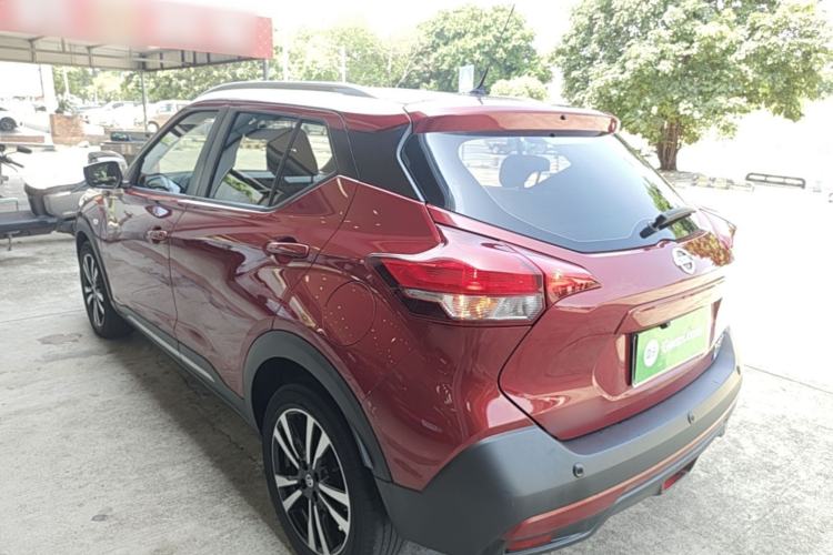 Used Nissan Kicks 2019 1.5L CVT Cool Enjoy Edition Rear Left 45 Deg