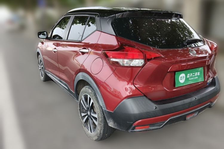 Used Nissan Kicks 2019 1.5L CVT Smart Connect Luxury Edition Rear Left 45 Deg