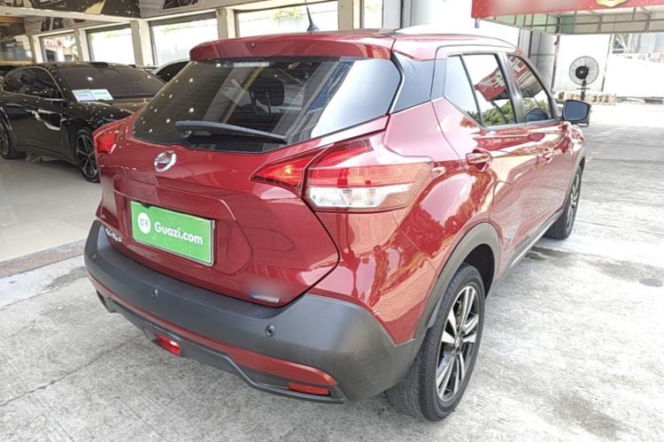 Used Nissan Kicks 2019 1.5L CVT Cool Enjoy Edition Rear Right 45 Deg