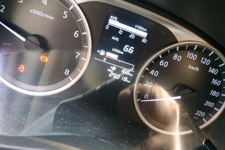Used Nissan Kicks 2019 1.5L Manual Cool Edition Odometer Close Up
