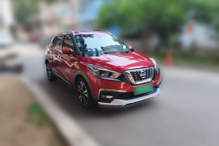 Used Nissan Kicks 2020 1.5L XV TOP CVT Smart Connect Premium Edition Front Right 45 Deg