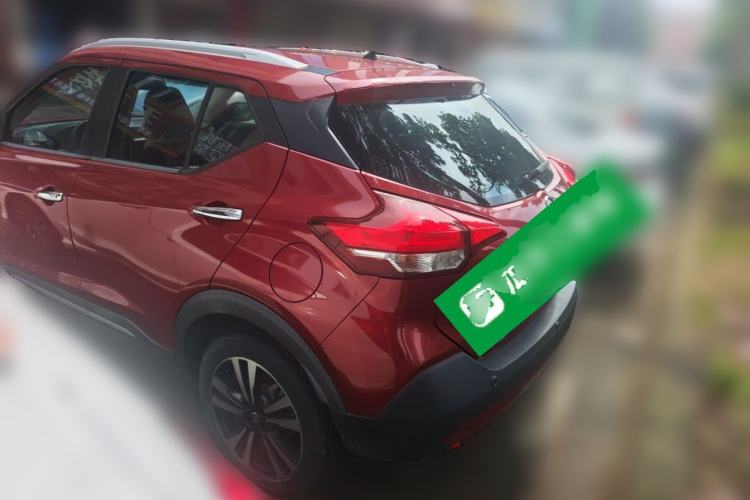 Used Nissan Kicks 2020 1.5L XV CVT Smart Connect Luxury Edition Rear Left 45 Deg