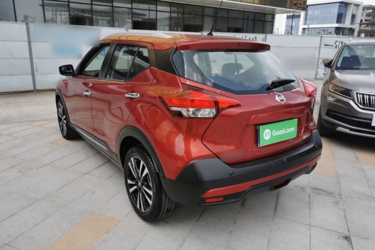 Used Nissan Kicks 2020 1.5L XV CVT Smart Connect Luxury Edition Rear Left 45 Deg