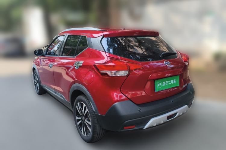 Used Nissan Kicks 2020 1.5L XV TOP CVT Smart Connect Premium Edition Rear Left 45 Deg
