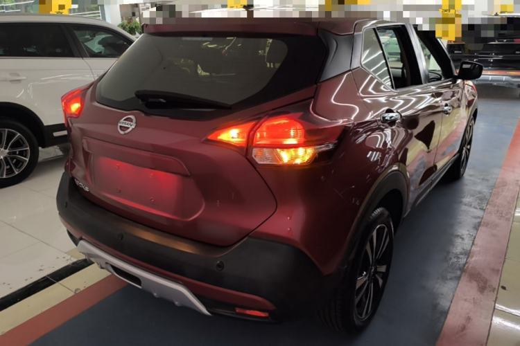 Used Nissan Kicks 2020 1.5L XV TOP CVT Smart Connect Premium Edition Rear Right 45 Deg