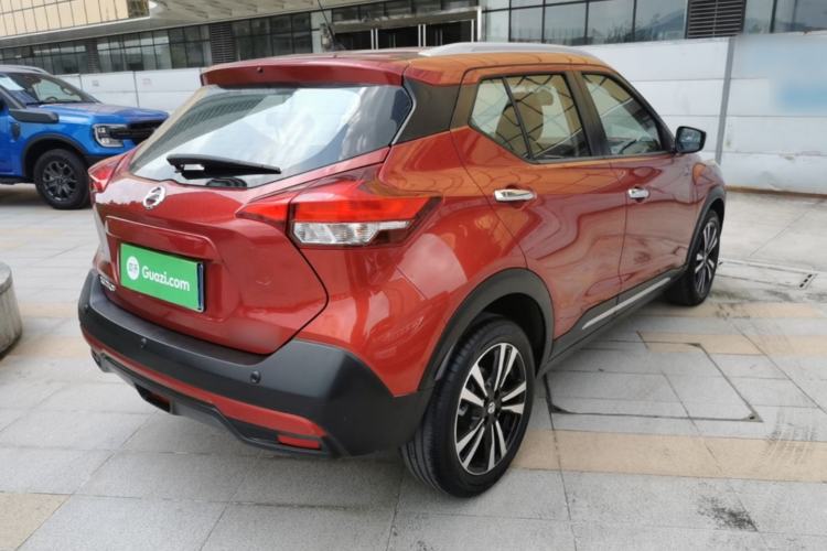 Used Nissan Kicks 2020 1.5L XV CVT Smart Connect Luxury Edition Rear Right 45 Deg