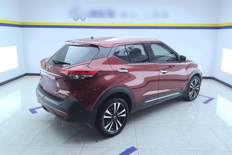 Used Nissan Kicks 2020 1.5L XV CVT Smart Connect Luxury Edition Rear Right 45 Deg