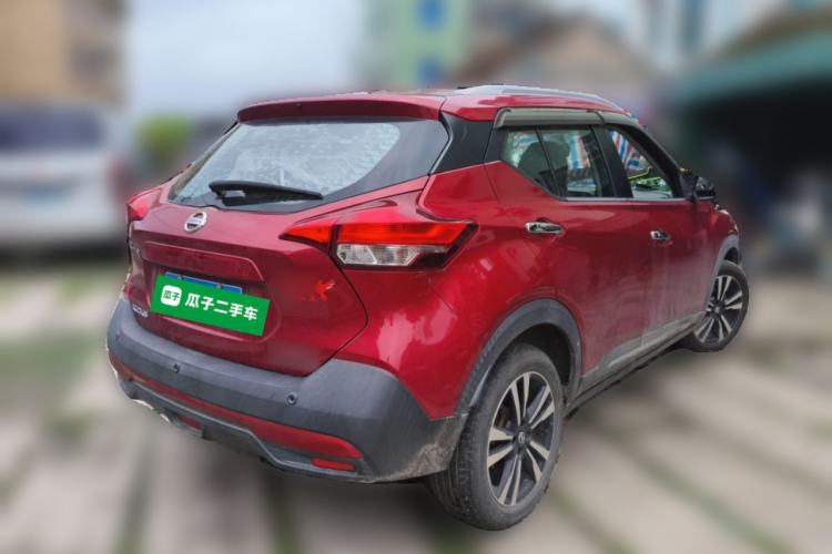 Used Nissan Kicks 2020 1.5L XV CVT Smart Connect Luxury Edition Rear Right 45 Deg
