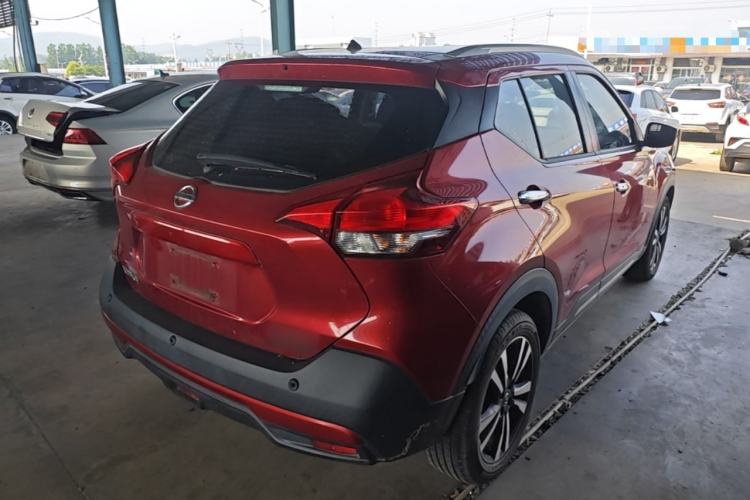 Used Nissan Kicks 2020 1.5L XV CVT Smart Connect Luxury Edition Rear Right 45 Deg