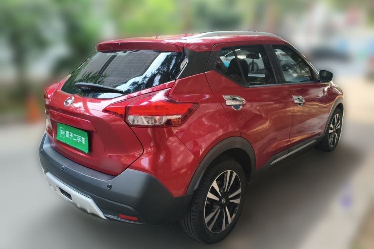 Used Nissan Kicks 2020 1.5L XV TOP CVT Smart Connect Premium Edition Rear Right 45 Deg