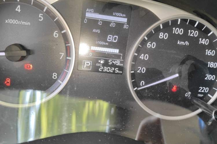 Used Nissan Kicks 2020 1.5L XL CVT Cool Enjoyment Edition Odometer Close Up