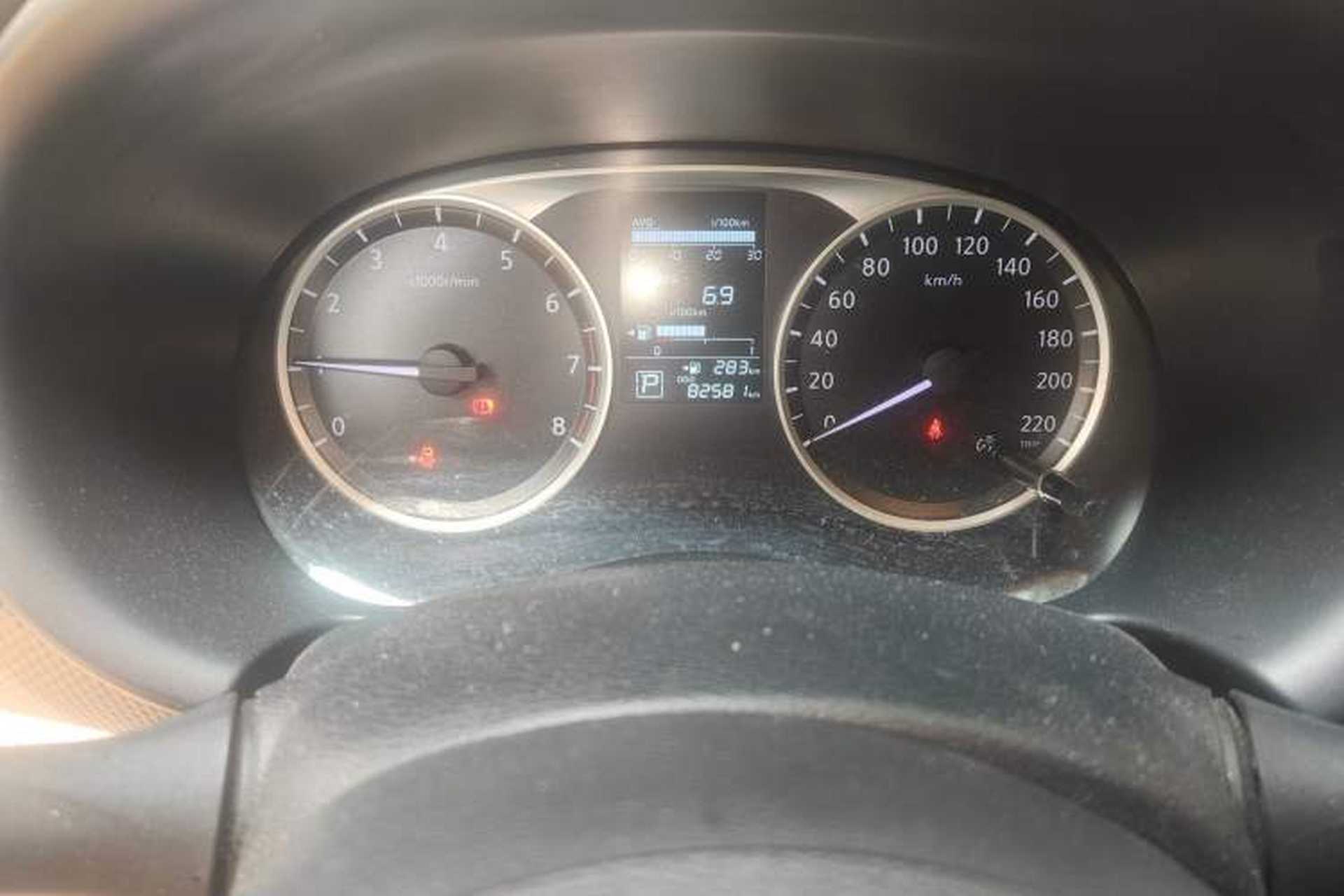 Used Nissan Kicks 2021 1.5L XL CVT Cool Enjoyment Edition Odometer Close Up