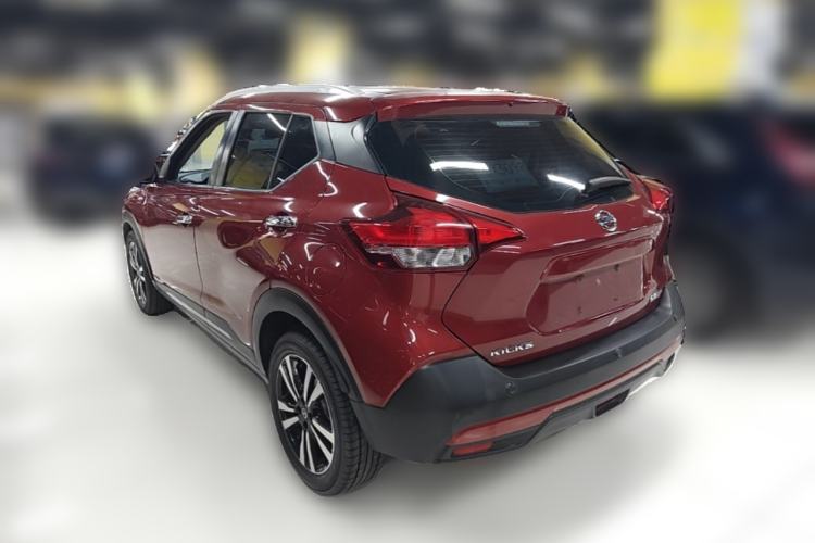 Used Nissan Kicks 2021 1.5L XV CVT Smart Connect Luxury Edition Rear Left 45 Deg