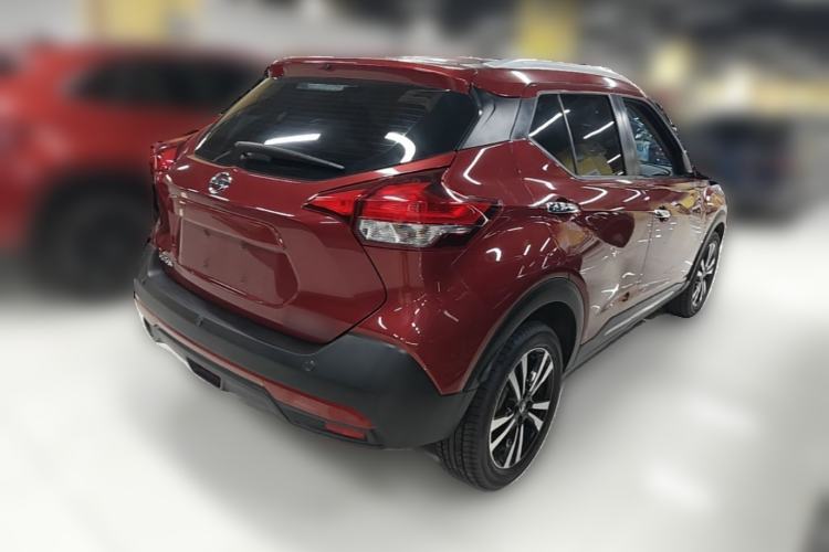 Used Nissan Kicks 2021 1.5L XV CVT Smart Connect Luxury Edition Rear Right 45 Deg