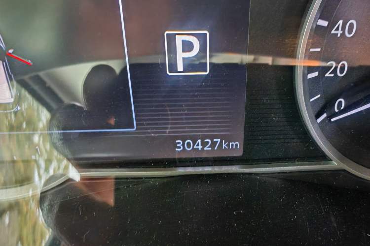 Used Nissan Kicks 2021 1.5L XL CVT Cool Enjoyment Edition Odometer Close Up