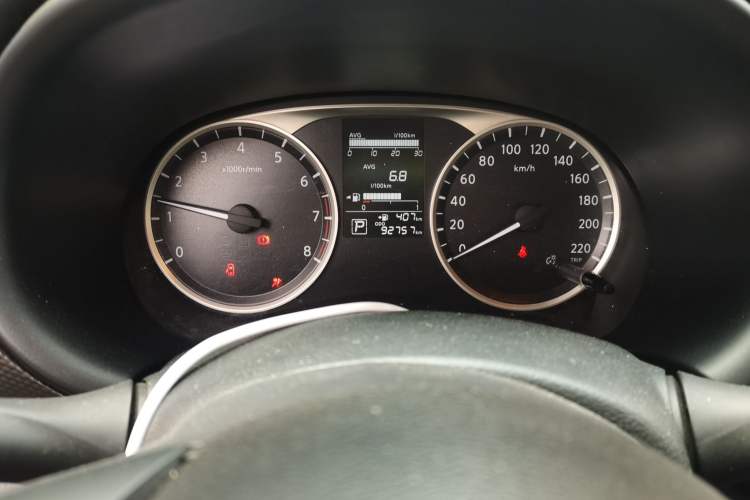 Used Nissan Kicks 2021 1.5L XL CVT Cool Enjoyment Edition Odometer Close Up