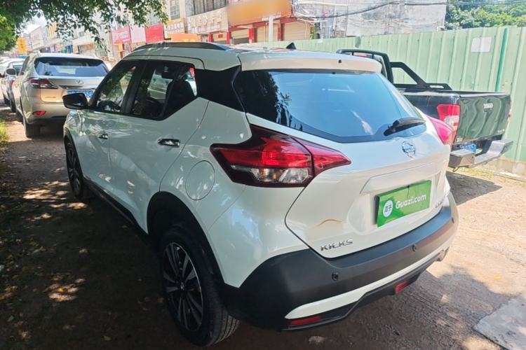 Used Nissan Kicks 2021 1.5L XV CVT Smart Connect Luxury Edition Rear Left 45 Deg