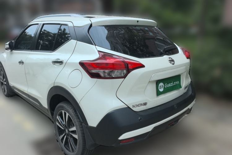 Used Nissan Kicks 2021 1.5L XV CVT Smart Connect Luxury Edition Rear Left 45 Deg