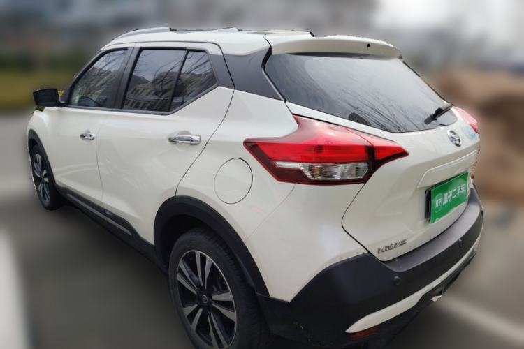 Used Nissan Kicks 2021 1.5L XV CVT Smart Connect Luxury Edition Rear Left 45 Deg