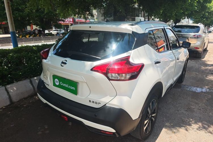 Used Nissan Kicks 2021 1.5L XV CVT Smart Connect Luxury Edition Rear Right 45 Deg